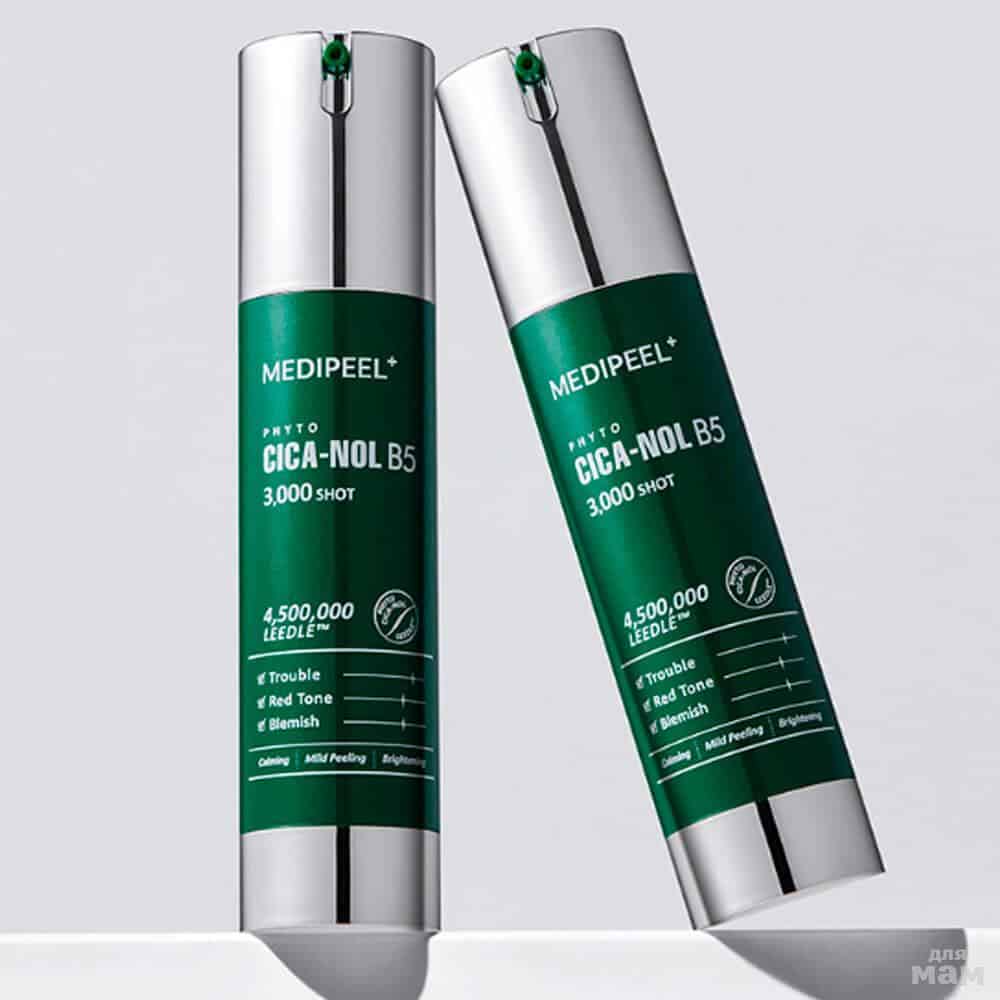 Мягкая пилинг-сыворотка с микроиглами и центеллой MEDIPEEL Phyto Cica-Nol B5 3000 Shot Serum MEDIPEEL Phyto Cica-Nol B5 3000 Shot Serum 2