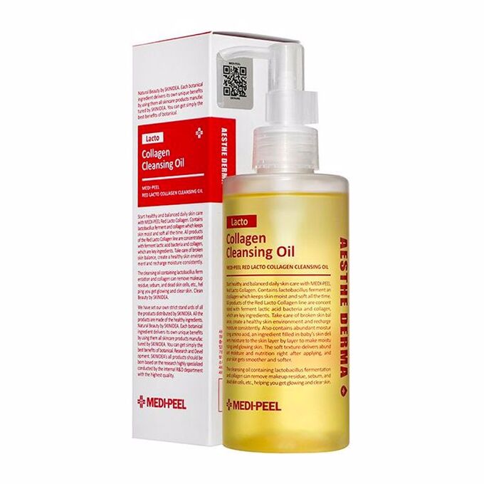 Гидрофильное масло с коллагеном и лактобактериями MEDIPEEL Red Lacto Collagen Cleansing Oil 2.0 MEDIPEEL Red Lacto Collagen Cleansing Oil 2.0 3