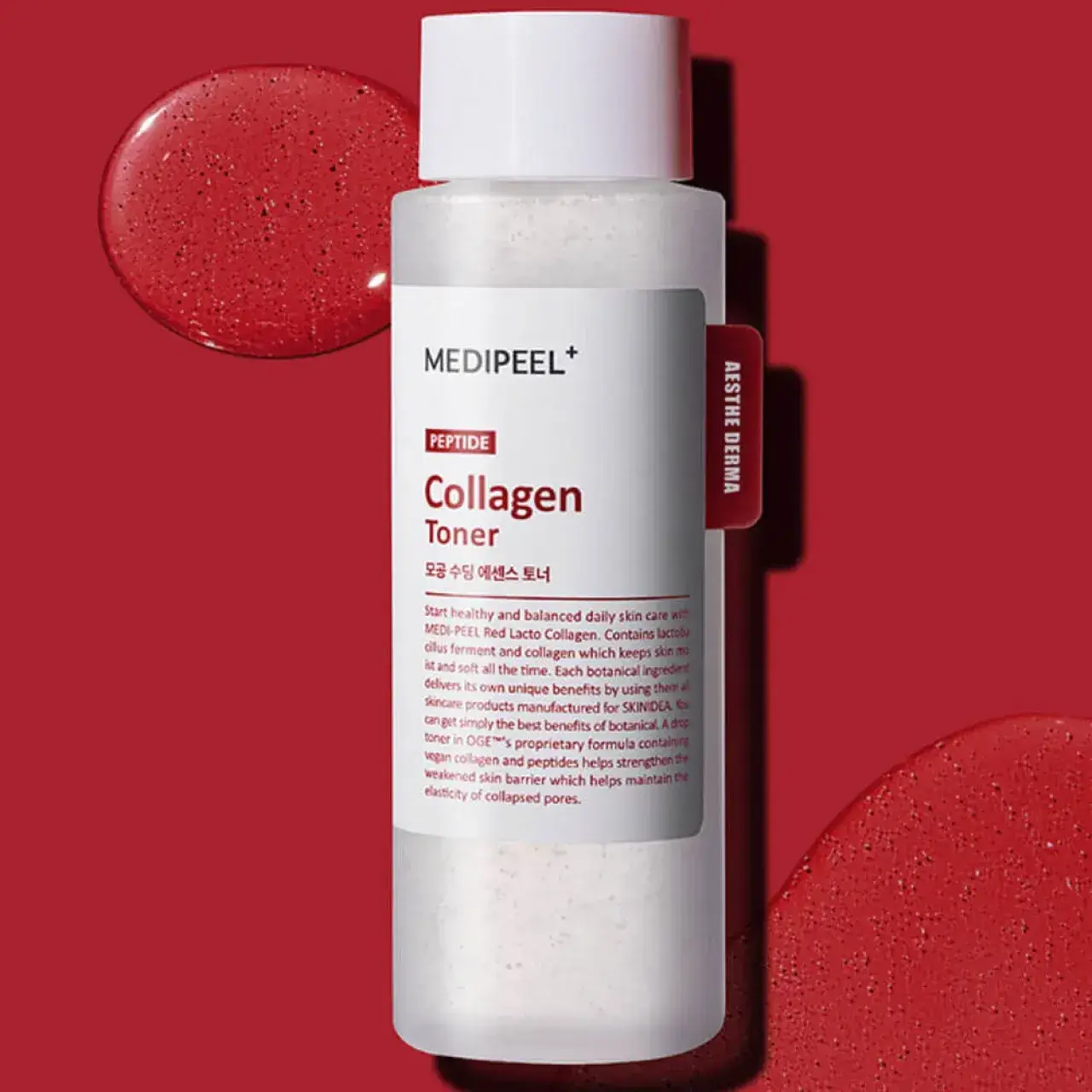 Успокаивающий тонер с коллагеном и лактобактериями MEDIPEEL Red Lacto Collagen Soothing Essence Toner MEDIPEEL Red Lacto Collagen Soothing Essence Toner 3