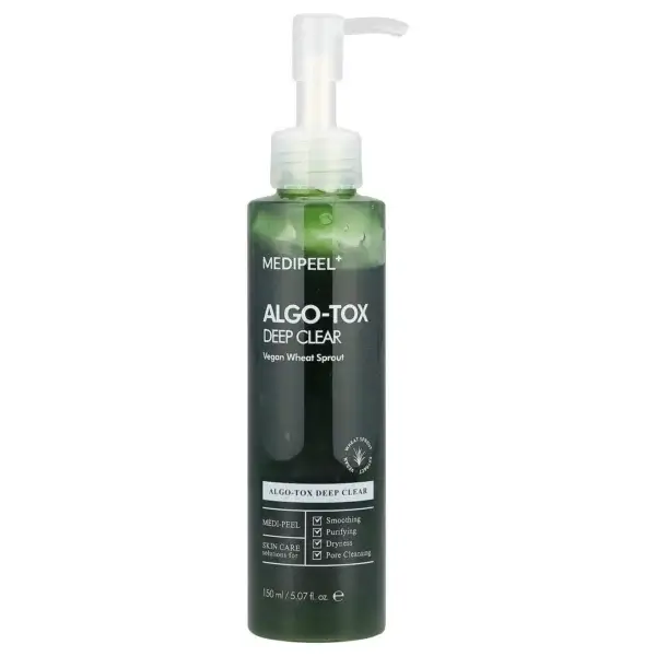 Гель для глубокого очищения кожи с эффектом детокса Medipeel algo-tox deep clear
