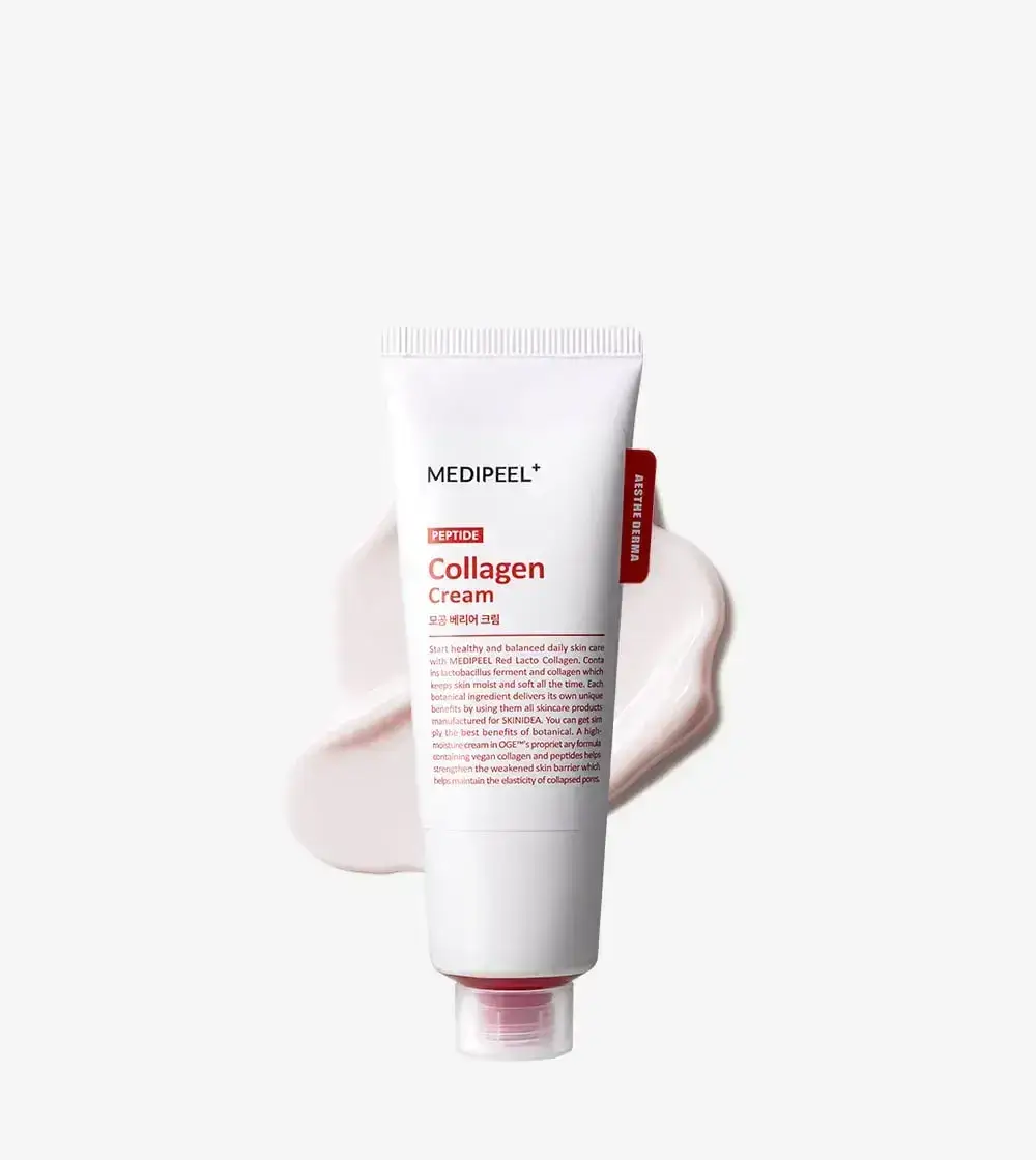 Барьерный крем с коллагеном и лактобактериями MEDIPEEL Red Lacto Collagen Barrier Cream MEDIPEEL Red Lacto Collagen Barrier Cream 3