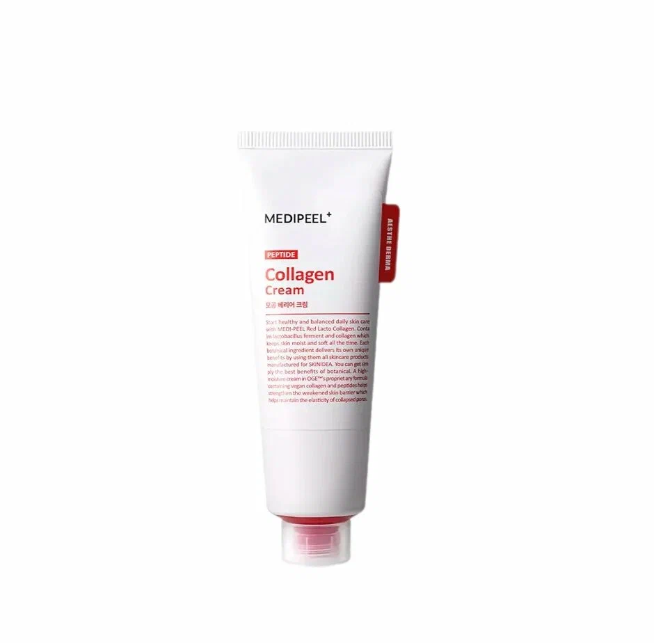 Барьерный крем с коллагеном и лактобактериями MEDIPEEL Red Lacto Collagen Barrier Cream Барьерный крем с коллагеном и лактобактериями MEDIPEEL Red Lacto Collagen Barrier Cream