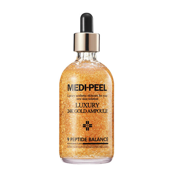 Ампульная сыворотка с золотом 24К для эластичности кожи MediPeel Luxury 24K Gold Ampoule