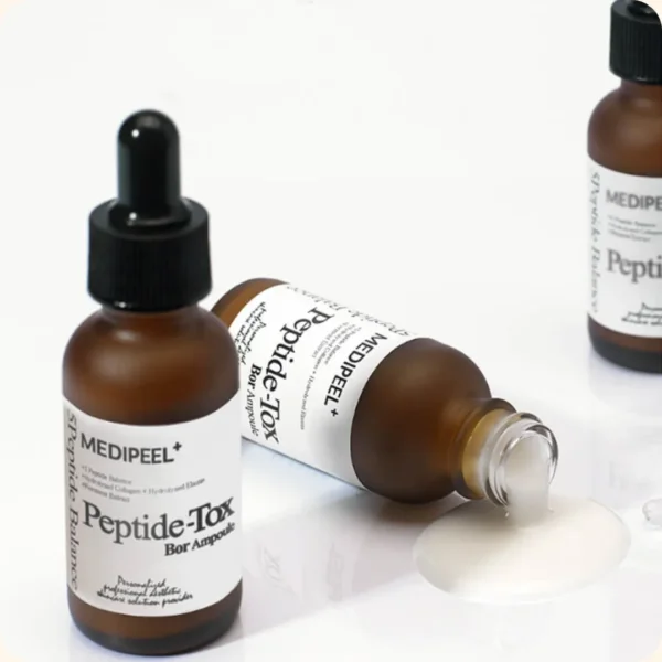 Эффективные средства от морщин: обзор лучших формул из Кореи MEDIPEEL Peptide-Tox Bor Ampoule 2