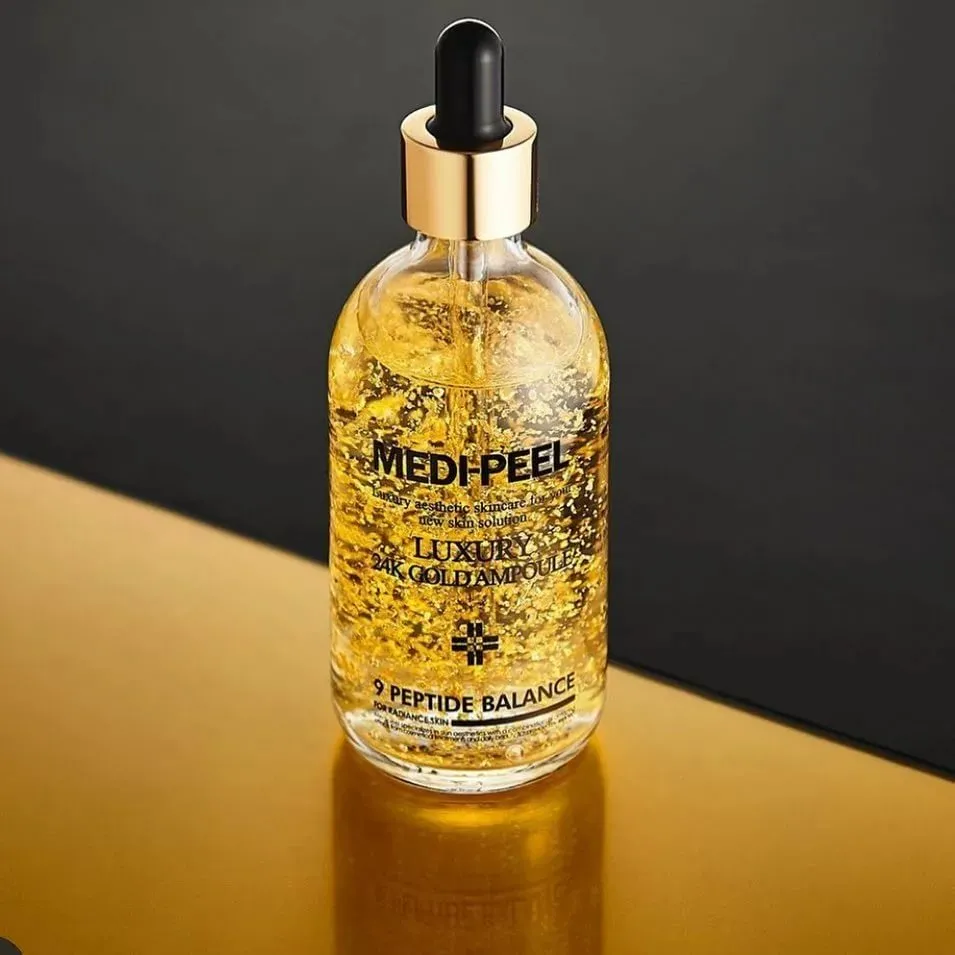 Ампульная сыворотка с золотом 24К для эластичности кожи MediPeel Luxury 24K Gold Ampoule MediPeel Luxury 24K Gold Ampoule 4