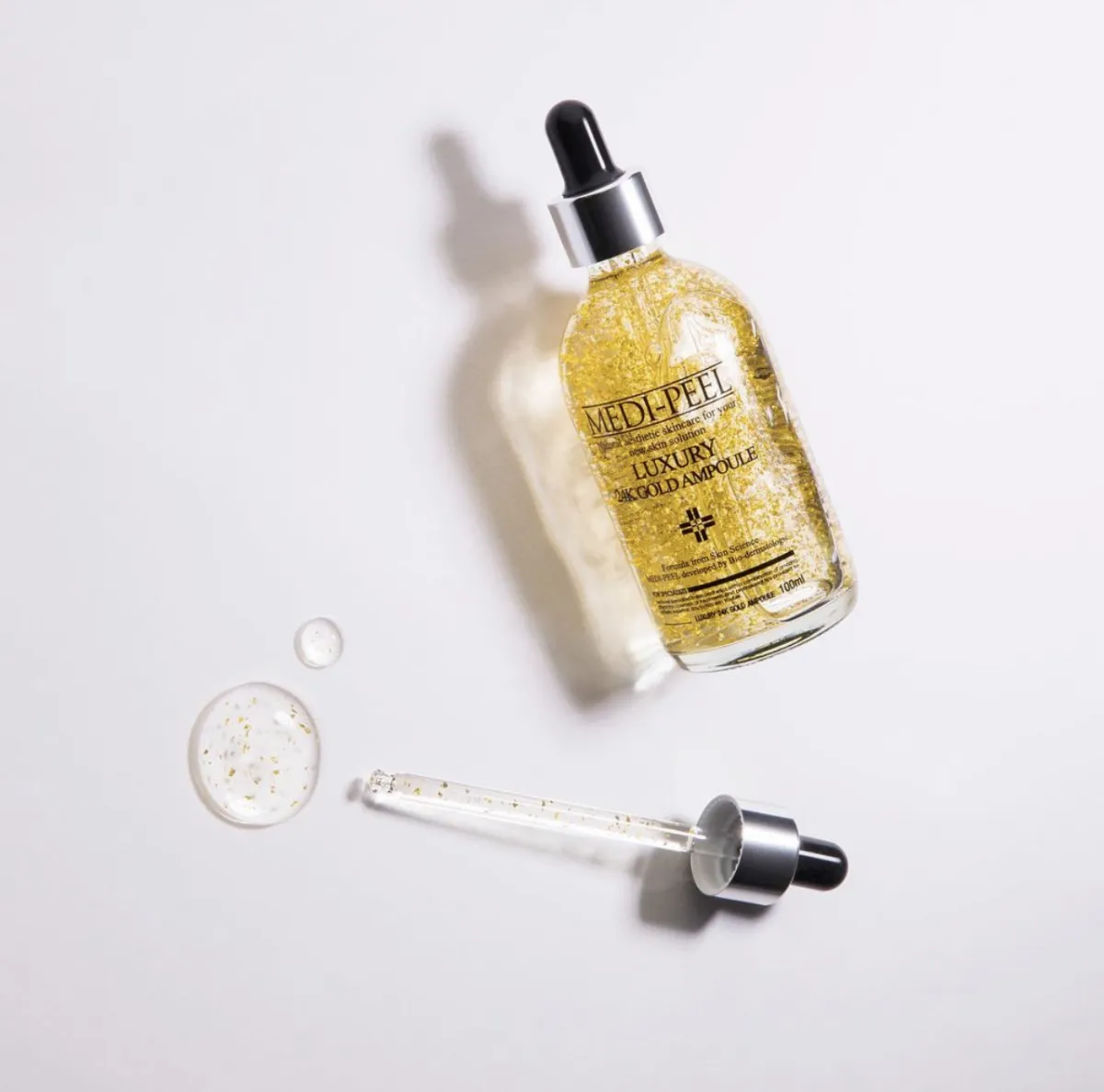 Ампульная сыворотка с золотом 24К для эластичности кожи MediPeel Luxury 24K Gold Ampoule MediPeel Luxury 24K Gold Ampoule 5