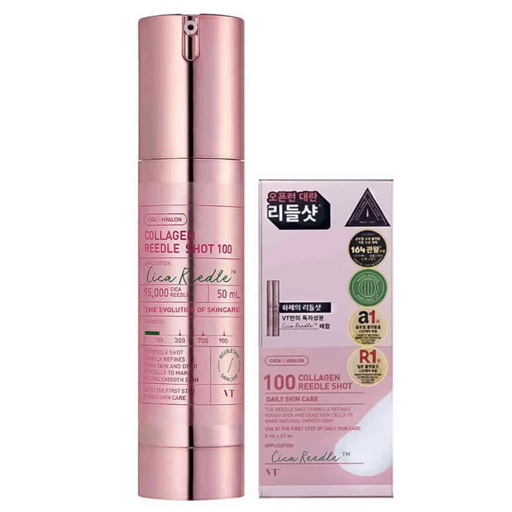 Бустер-сыворотка с микроиглами и коллагеном VT Cosmetics Collagen Reedle Shot 100 VT Cosmetics Collagen Reedle Shot 100 5