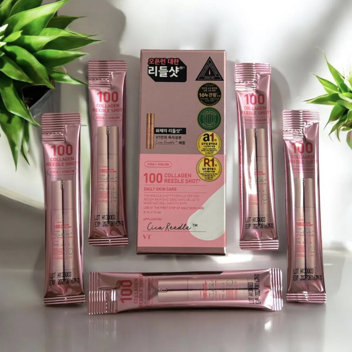 Бустер-сыворотка с микроиглами и коллагеном VT Cosmetics Collagen Reedle Shot 100 VT Cosmetics Collagen Reedle Shot 100 6