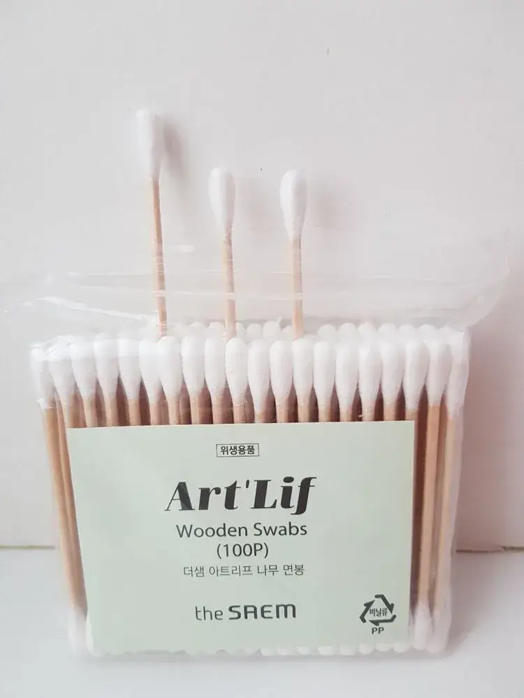 Ватные палочки гигиенические деревянные The Saem Art'Lif Wooden Swabs Lif Wooden Swabs 3