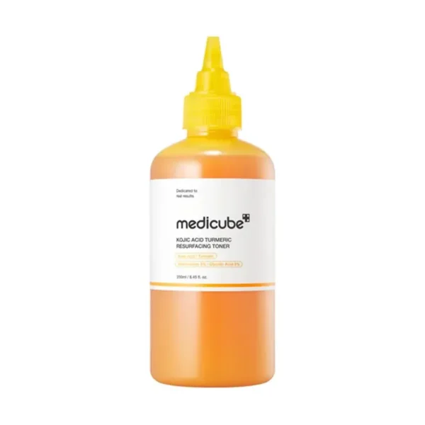Отшелушивающий тонер для сияния кожи с койевой кислотой Medicube Kojic Acid Turmeric Resurfacing Toner
