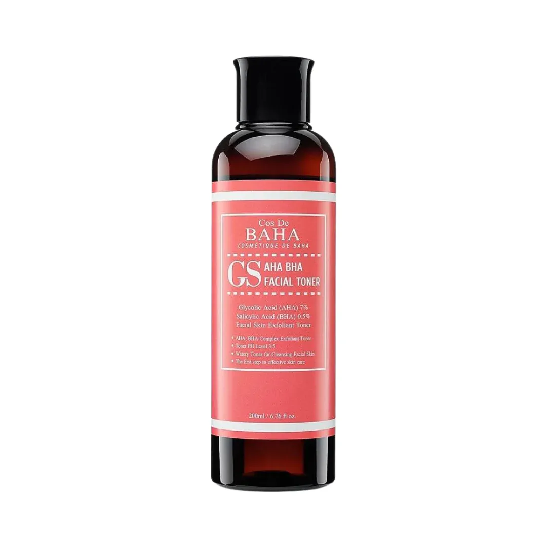 Тоник-эксфолиант с кислотами для проблемной кожи Cos de Baha AHA/BHA GS Toner Тоник-эксфолиант с кислотами для проблемной кожи Cos de Baha AHA/BHA GS Toner