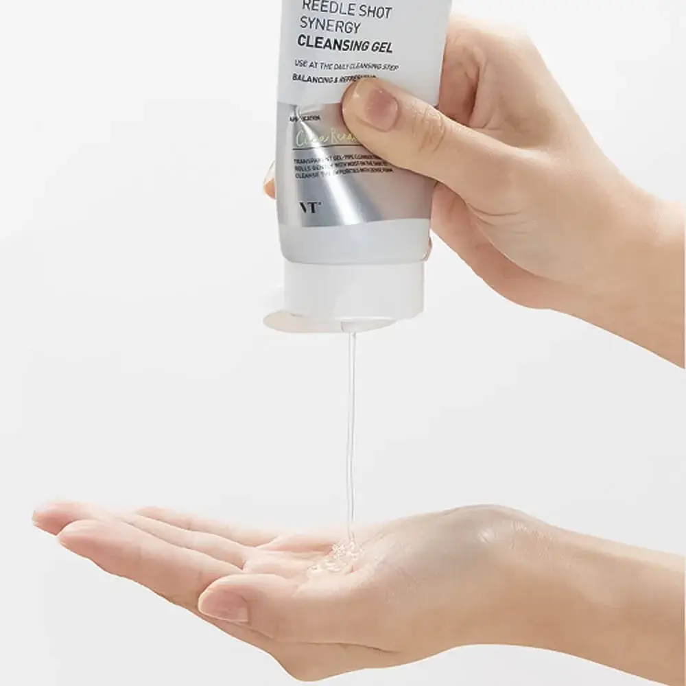 Успокаивающий гель для умывания с центеллой VT Cosmetics Reedle Shot Synergy Cleansing Gel VT Cosmetics Reedle Shot Synergy Cleansing Gel 2