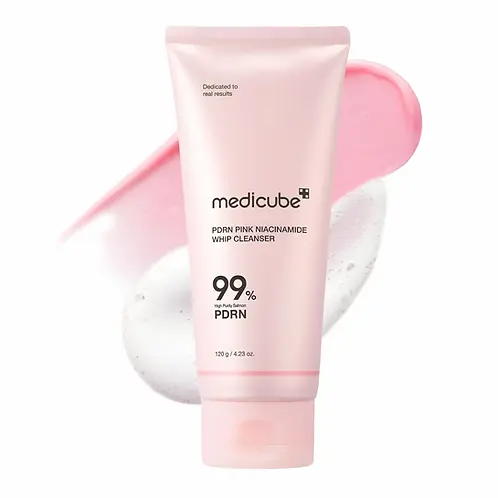 Пенка для умывания с ПДРН для глубокого очищения пор Medicube PDRN Pink Niacinamide Whip Cleanser Medicube PDRN Pink Niacinamide Whip Cleanser 4