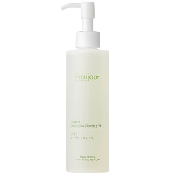 Успокаивающее гидрофильное масло с хауттюйнией Fraijour Heartleaf Pore Melting Cleansing Oil