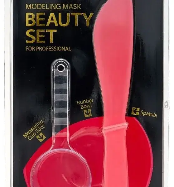 Набор косметических чаш Anskin Bella Accessories Beauty Set Red