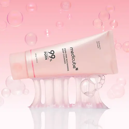 Пенка для умывания с ПДРН для глубокого очищения пор Medicube PDRN Pink Niacinamide Whip Cleanser Medicube PDRN Pink Niacinamide Whip Cleanser 5