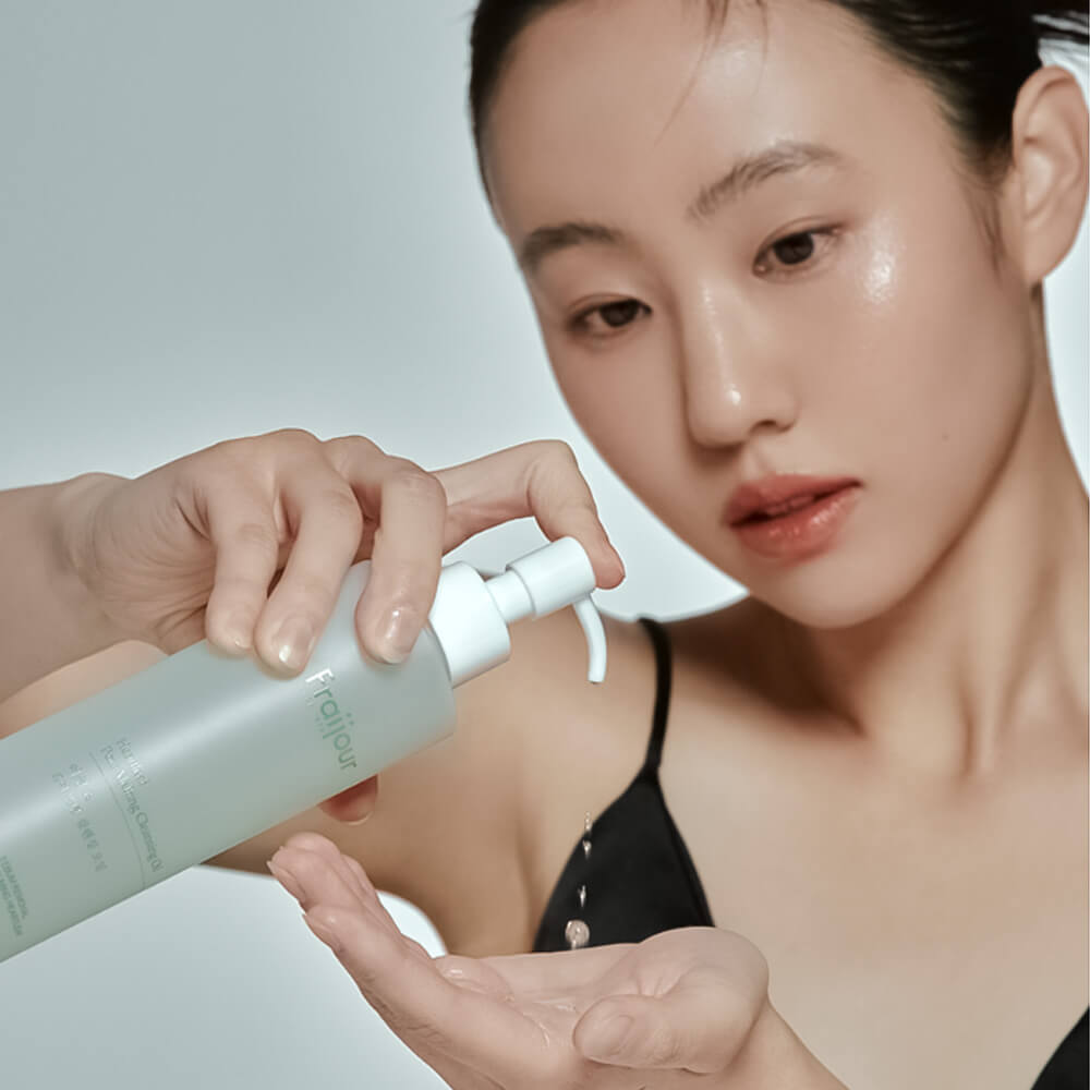 Успокаивающее гидрофильное масло с хауттюйнией Fraijour Heartleaf Pore Melting Cleansing Oil Fraijour Heartleaf Pore Melting Cleansing Oil 4