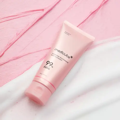Пенка для умывания с ПДРН для глубокого очищения пор Medicube PDRN Pink Niacinamide Whip Cleanser Medicube PDRN Pink Niacinamide Whip Cleanser 6