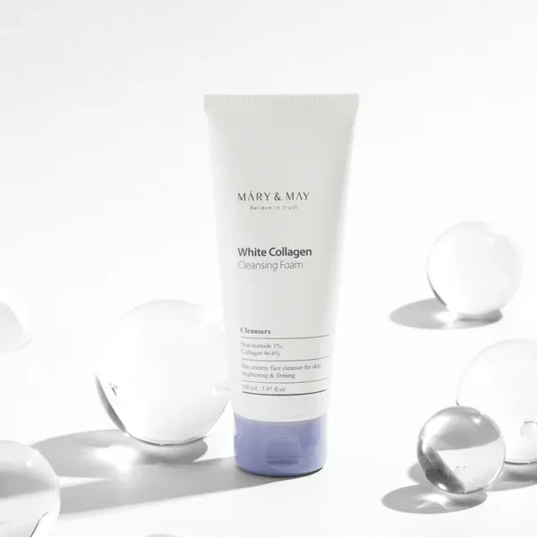 Mary&May White Collagen Cleansing Foam 2