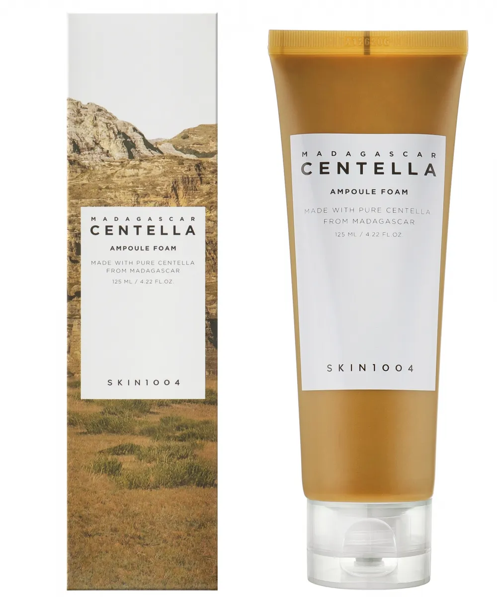 Успокаивающая пенка для умывания с центеллой SKIN1004 Madagascar Centella Ampoule Foam Успокаивающая пенка для умывания с центеллой SKIN1004 Madagascar Centella Ampoule Foam