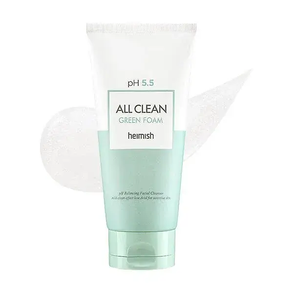 Слабокислотный гель для умывания для чувствительной кожи Heimish pH 5.5 All Clean Green Foam Heimish pH 5.5 All Clean Green Foam 5
