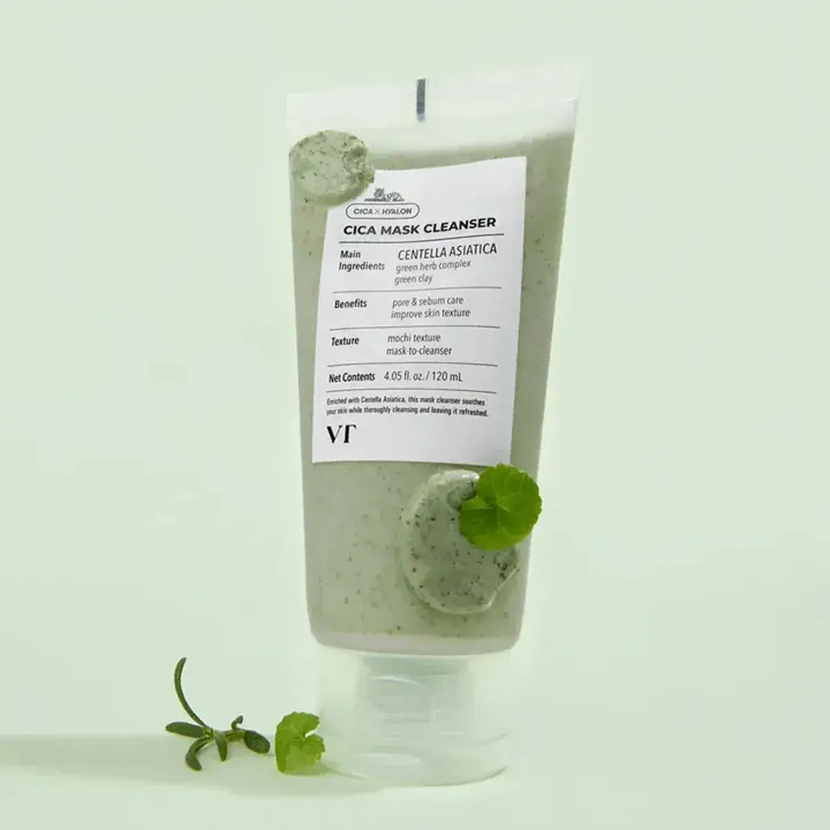 Очищающая маска-пенка с центеллой и ретинолом VT Cosmetics Cica Mask Cleanser VT Cosmetics Cica Mask Cleanser 3