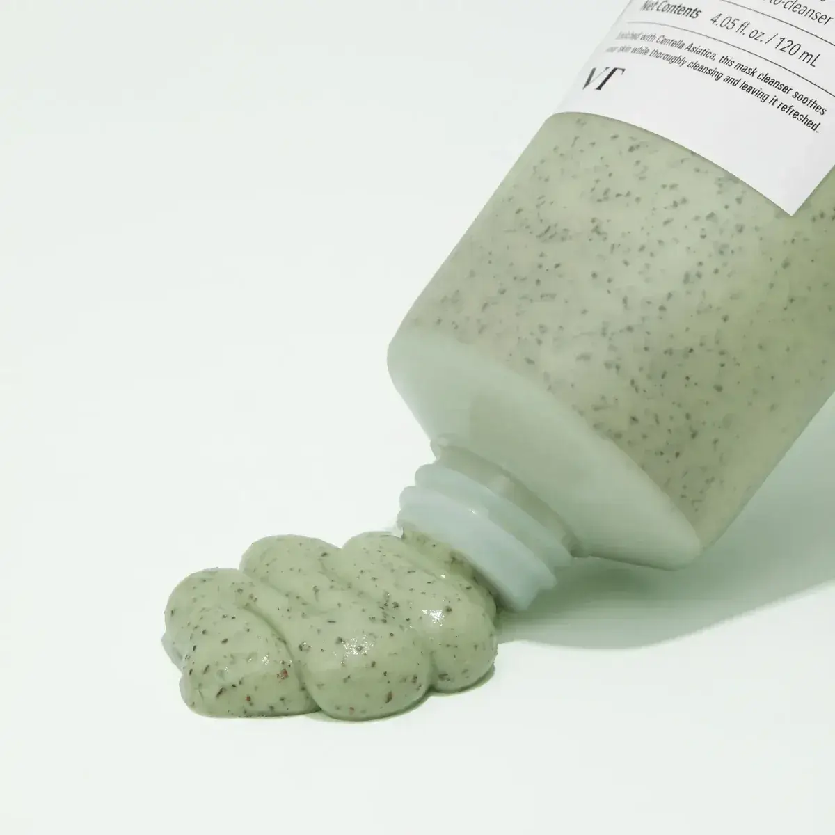 Очищающая маска-пенка с центеллой и ретинолом VT Cosmetics Cica Mask Cleanser VT Cosmetics Cica Mask Cleanser 2