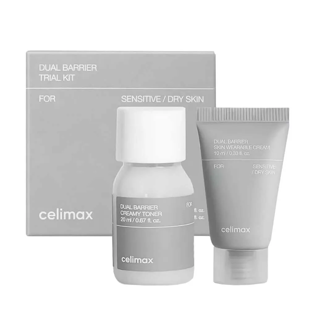 Набор барьерных миниатюр с церамидами Celimax Dual Barrier Trial Kit Набор барьерных миниатюр с церамидами Celimax Dual Barrier Trial Kit