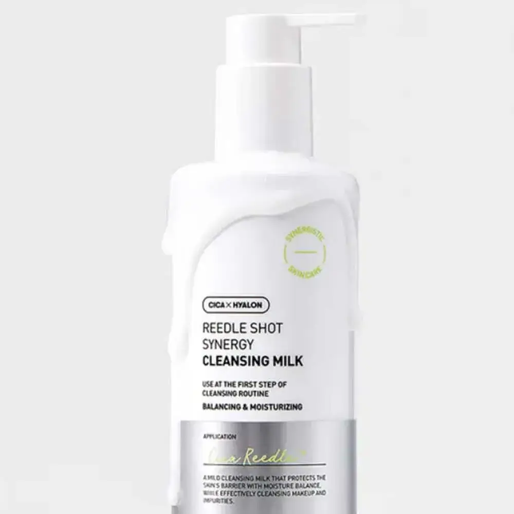 Молочко с микроиглами для снятия макияжа VT Cosmetics Reedle Shot Synergy Cleansing Milk VT Cosmetics Reedle Shot Synergy Cleansing Milk 3