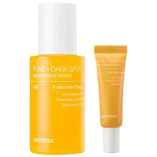 Контакты Сыворотка для выравнивания тона кожи Celimax Pore+Dark Spot Brightening Serum