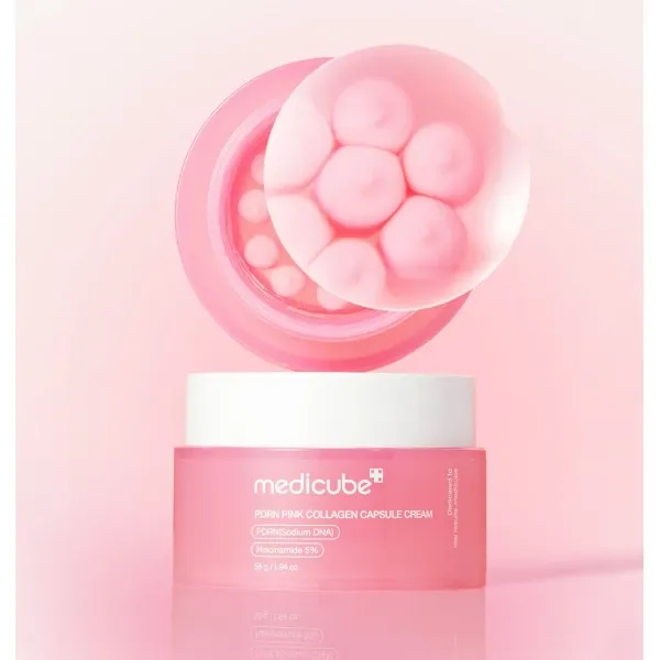 Омолаживающий капсульный крем с ПДРН и пептидами medicube PDRN Pink Collagen Capsule Cream medicube PDRN Pink Collagen Capsule Cream 5