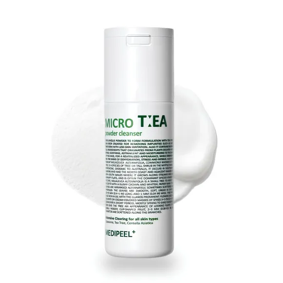 Энзимная пудра с чайным деревом для глубокого очищения кожи MEDIPEEL Micro Tea Powder Cleanser