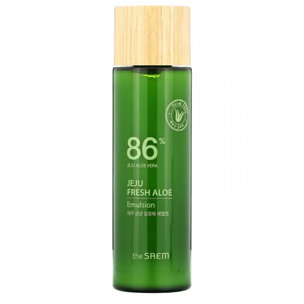 Эмульсия для лица увлажняющая с алоэ The Saem Jeju Fresh Aloe Emulsion