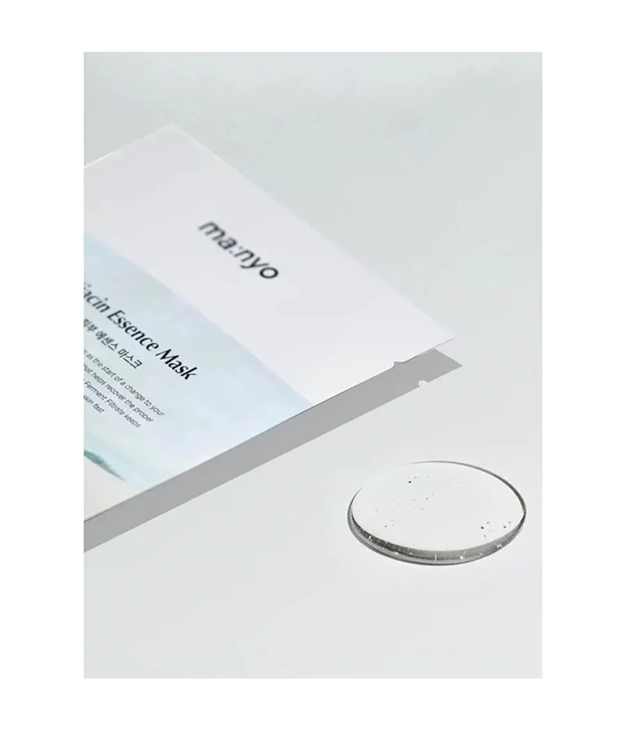 Осветляющая тканевая маска с ниацинамидом Manyo Galac Niacin Essence Mask Manyo Galac Niacin Essence Mask 4
