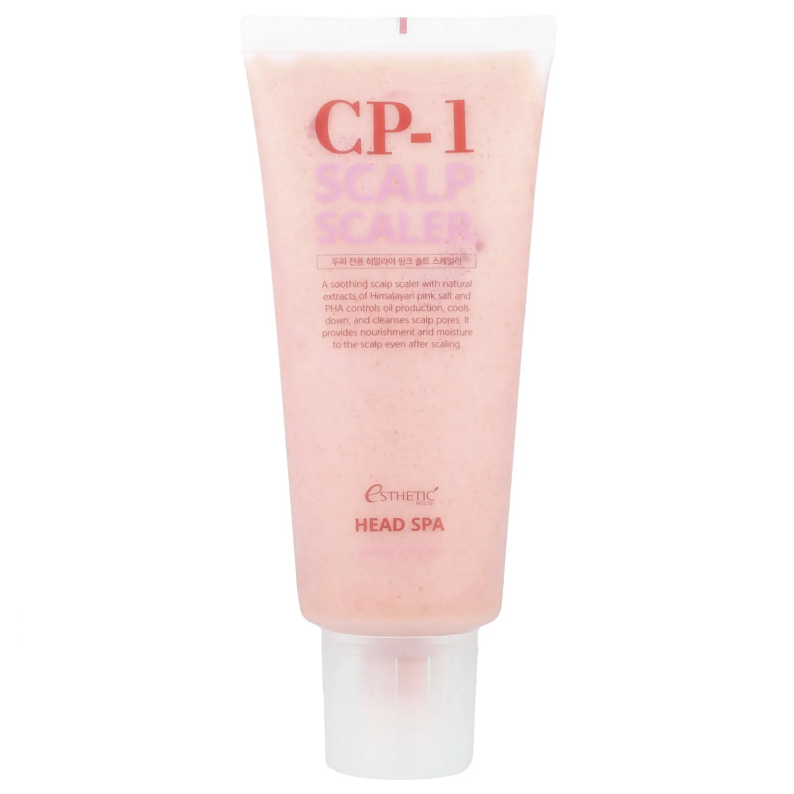 Мягкий скраб для чувствительной кожи головы Esthetic House CP-1 Head Spa Pink Salt Scalp Scaler Мягкий скраб для чувствительной кожи головы Esthetic House CP-1 Head Spa Pink Salt Scalp Scaler