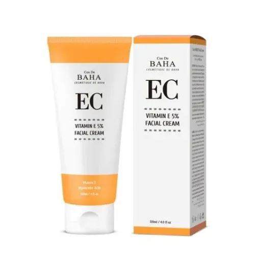 Успокаивающий крем с пантенолом и церамидами Cos De Baha Vitamin E Facial Cream Cos De Baha Vitamin E Facial Cream 2