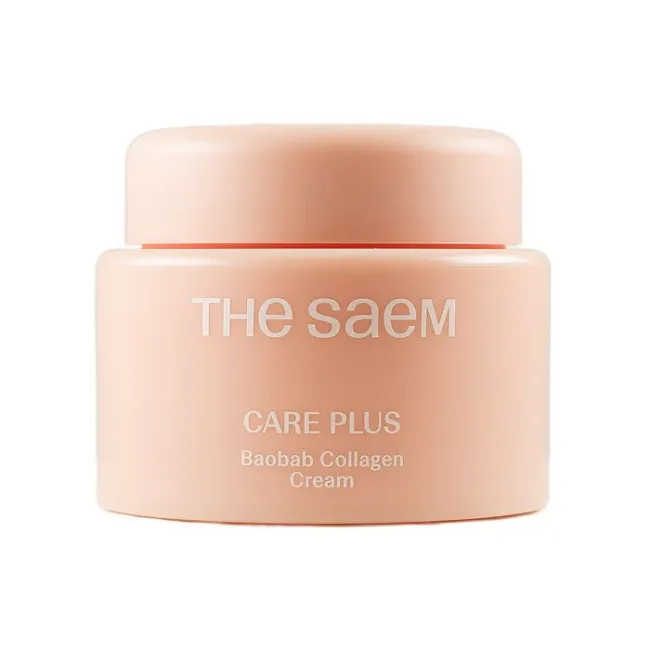 Подтягивающий крем с коллагеном и экстрактом баобаба The Saem Care Plus Baobab Collagen Cream Подтягивающий крем с коллагеном и экстрактом баобаба The Saem Care Plus Baobab Collagen Cream