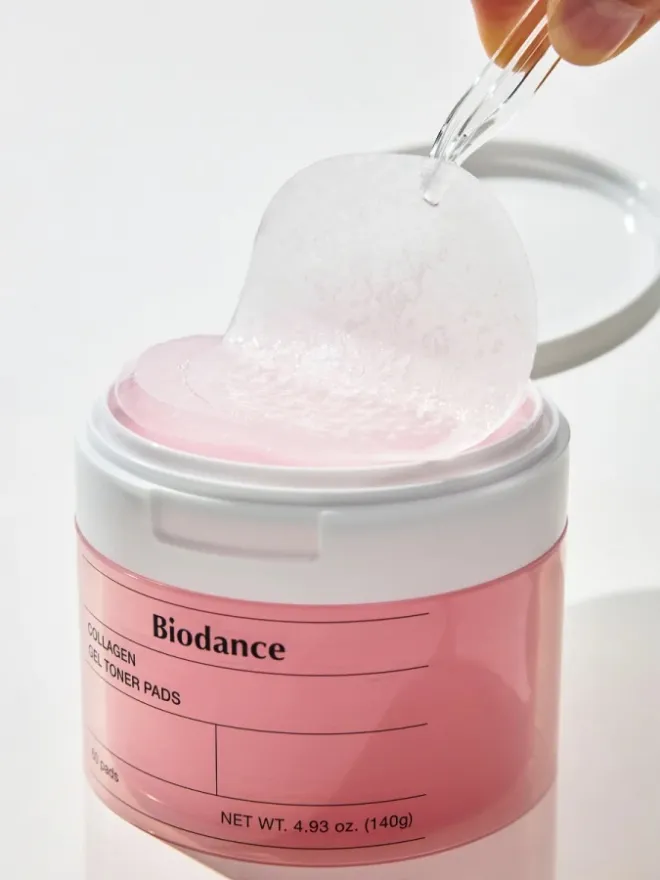 Ультратонкие гелевые тонер-пэды с коллагеном Biodance Collagen Gel Toner Pads Biodance Collagen Gel Toner Pads 2