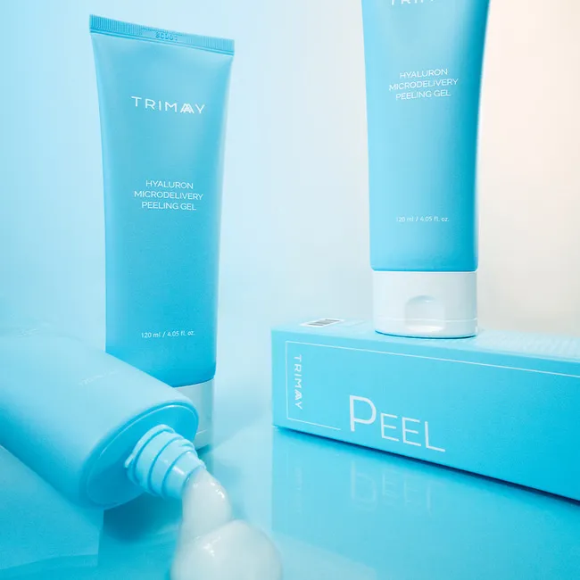 Мягкий пилинг-скатка с гиалуроновой кислотой Trimay Hyaluron Microdelivery Peeling Gel Trimay Hyaluron Microdelivery Peeling Gel 4