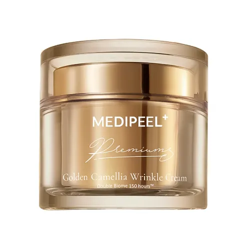 Премиальный омолаживающий крем с экстрактом камелии и золотом MEDIPEEL Premium Golden Camellia Wrinkle Cream
