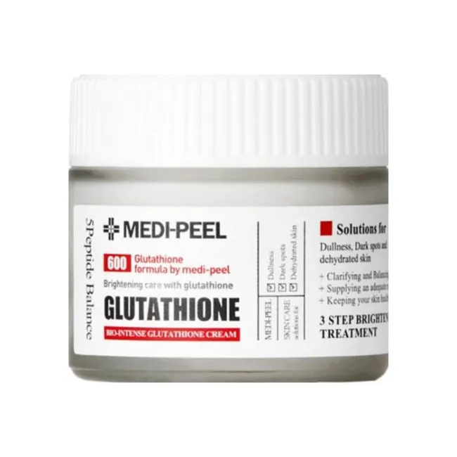 Осветляющий крем с глутатионом MEDIPEEL Bio Intense Glutathione White Cream Осветляющий крем с глутатионом MEDIPEEL Bio Intense Glutathione White Cream
