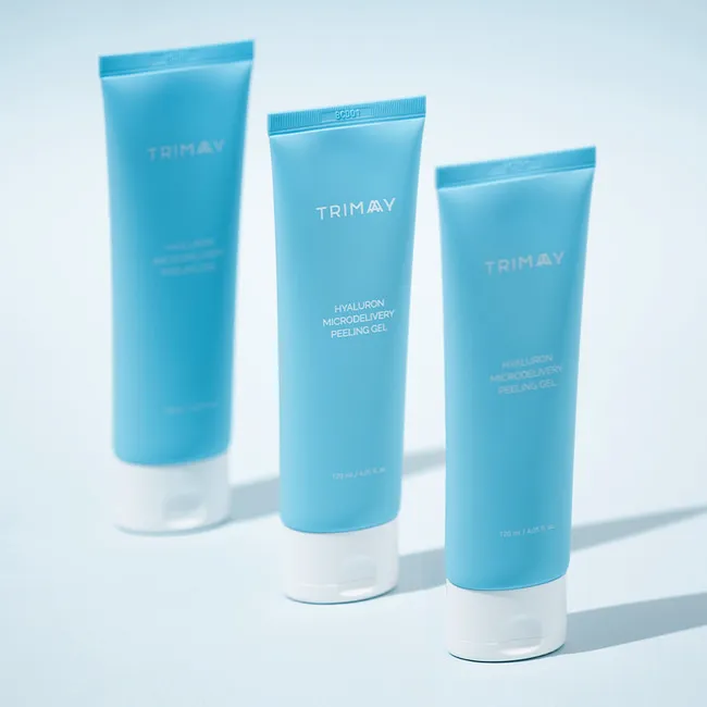 Мягкий пилинг-скатка с гиалуроновой кислотой Trimay Hyaluron Microdelivery Peeling Gel Trimay Hyaluron Microdelivery Peeling Gel 5