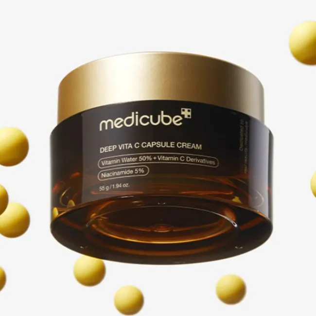 Осветляющий капсульный крем с витамином С medicube Deep Vita C Capsule Cream medicube Deep Vita C Capsule Cream 3