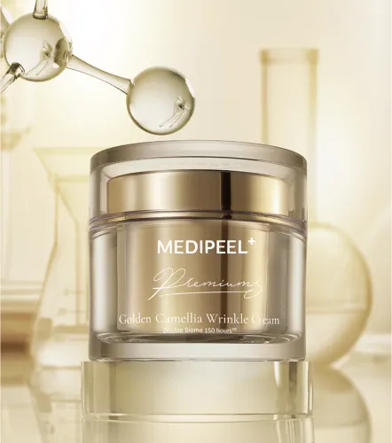 Премиальный омолаживающий крем с экстрактом камелии и золотом MEDIPEEL Premium Golden Camellia Wrinkle Cream MEDIPEEL Premium Golden Camellia Wrinkle Cream 5