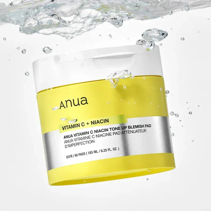 Пэды для выравнивания тона с витамином С и ниацинамидом Anua Vitamin C Niacin Tone Up Blemish Anua Vitamin C Niacin Tone Up Blemish 6