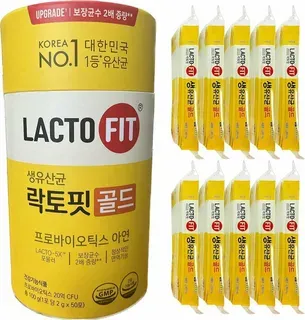 Пробиотики для кишечника LACTO-FIT Gold Chong Kun Dang Probiotics 2млрд