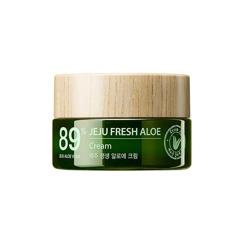 Увлажняющий крем для лица с алоэ The Saem Jeju Fresh Aloe Cream Увлажняющий крем для лица с алоэ The Saem Jeju Fresh Aloe Cream