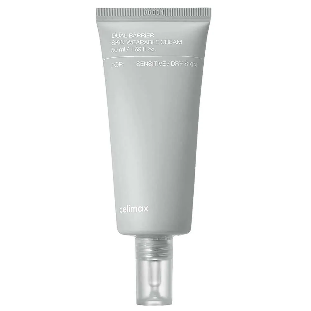 Барьерный крем с церамидами для обезвоженной кожи Celimax Dual Barrier Skin Wearable Cream Барьерный крем с церамидами для обезвоженной кожи Celimax Dual Barrier Skin Wearable Cream