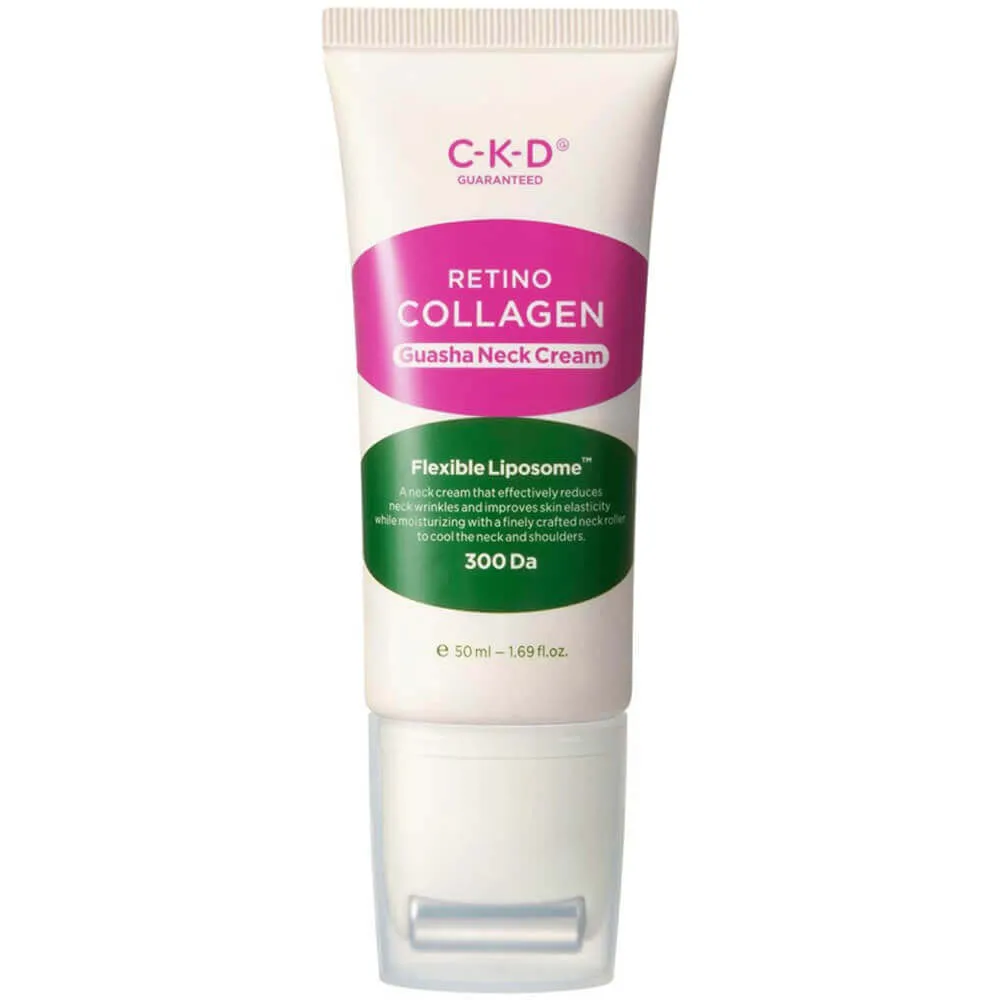 Роликовый крем для шеи с ретиналем CKD Retino Collagen Small Molecule 300 Guasha Neck Cream