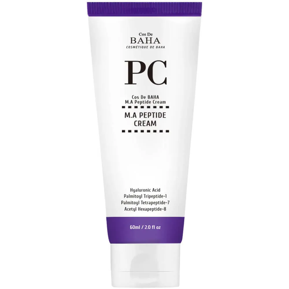 Антивозрастной крем с пептидами Cos De Baha Peptide Cream Matrixyl 3000&Argireline Антивозрастной крем с пептидами Cos De Baha Peptide Cream Matrixyl 3000&Argireline